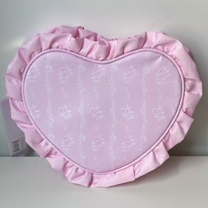 NWT Stoney Clover Lane Pink Heart Pouch